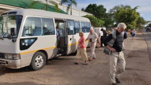 Livingstone Airport to Zimbabwe Border