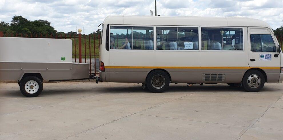 Livingstone to Vic Falls Town Zimbabwe